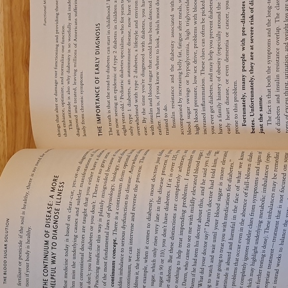 Book- The Blood Sugar Solution by Mark Hyman, MD Used, 423 pages dustcover, 2012 - Picture 8 of 9